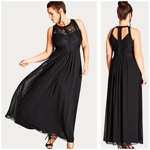City Chic Dresses & Skirts - Stitch Fix City Chic Paneled Bodice Maxi Dress